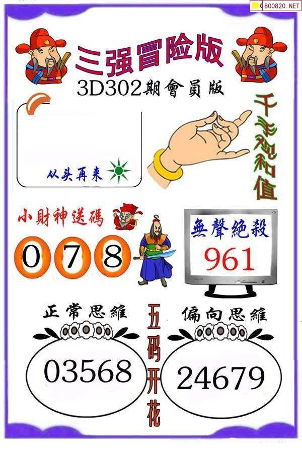 福彩3d综合版走势图旧版天齐网福彩3D综合版走势图旧版解析-第2张图片