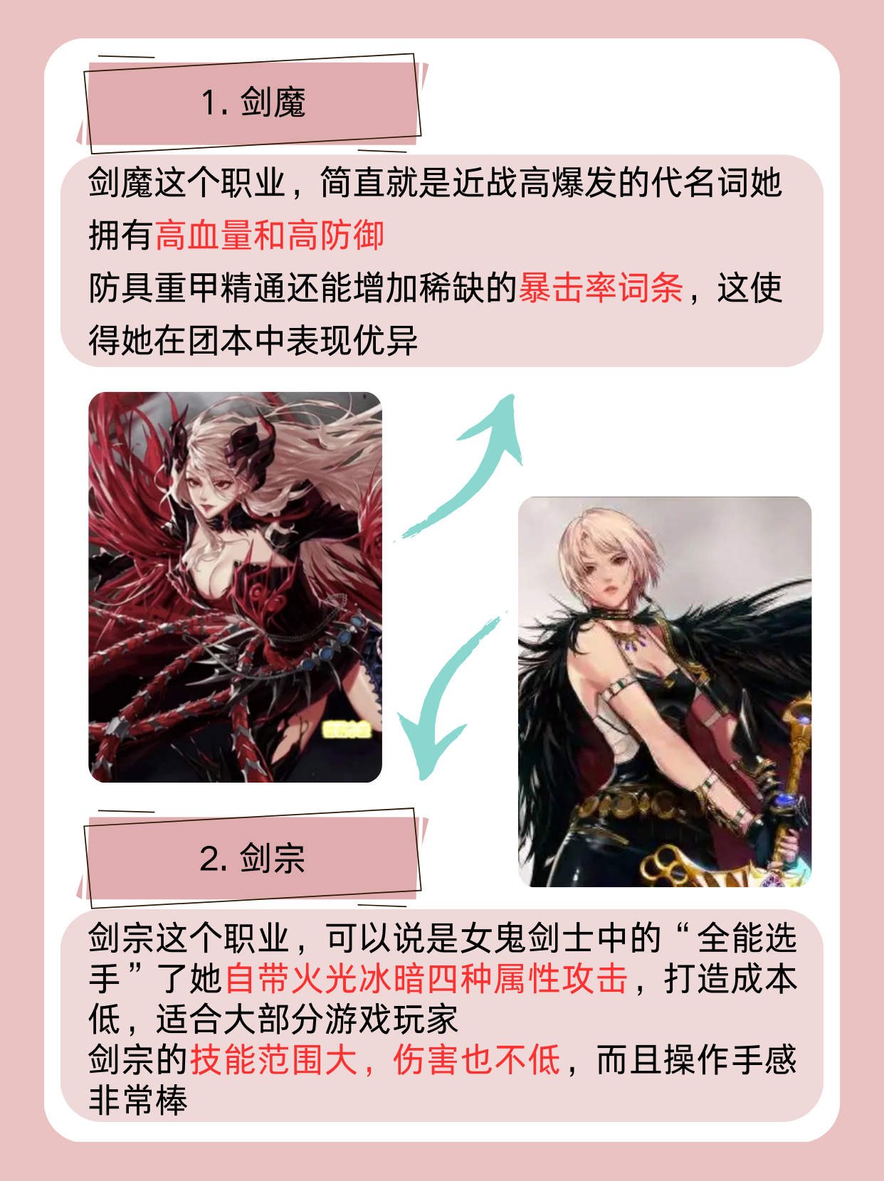 女鬼剑剑魔技能加点女鬼剑剑魔加点攻略-第3张图片