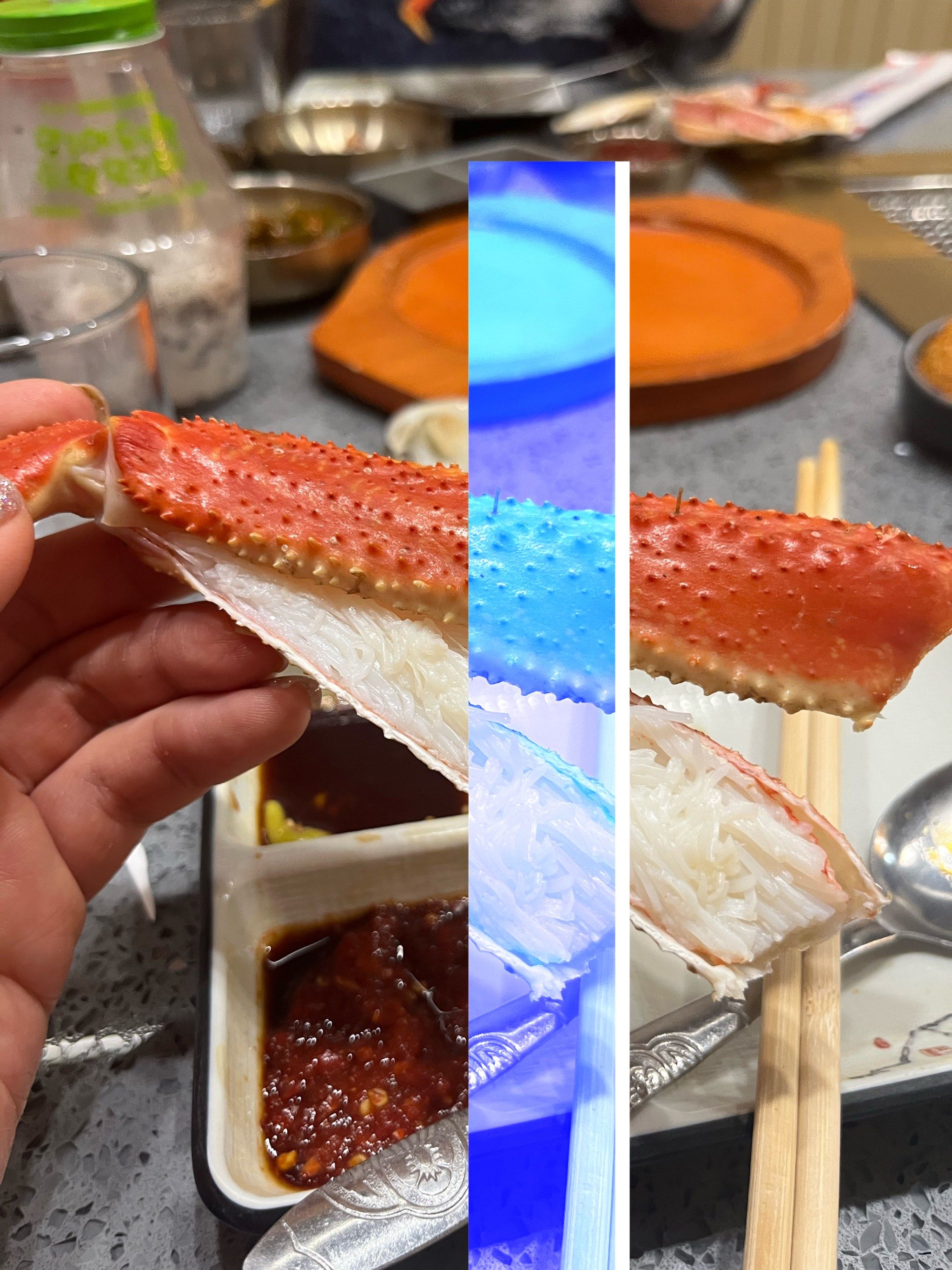 腿张大点就能吃扇贝，疼痛不再困扰