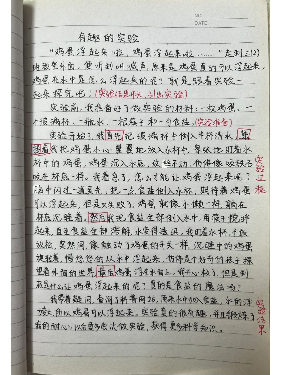 小东西这几天没做就这样了小东西几天没做，水之作文