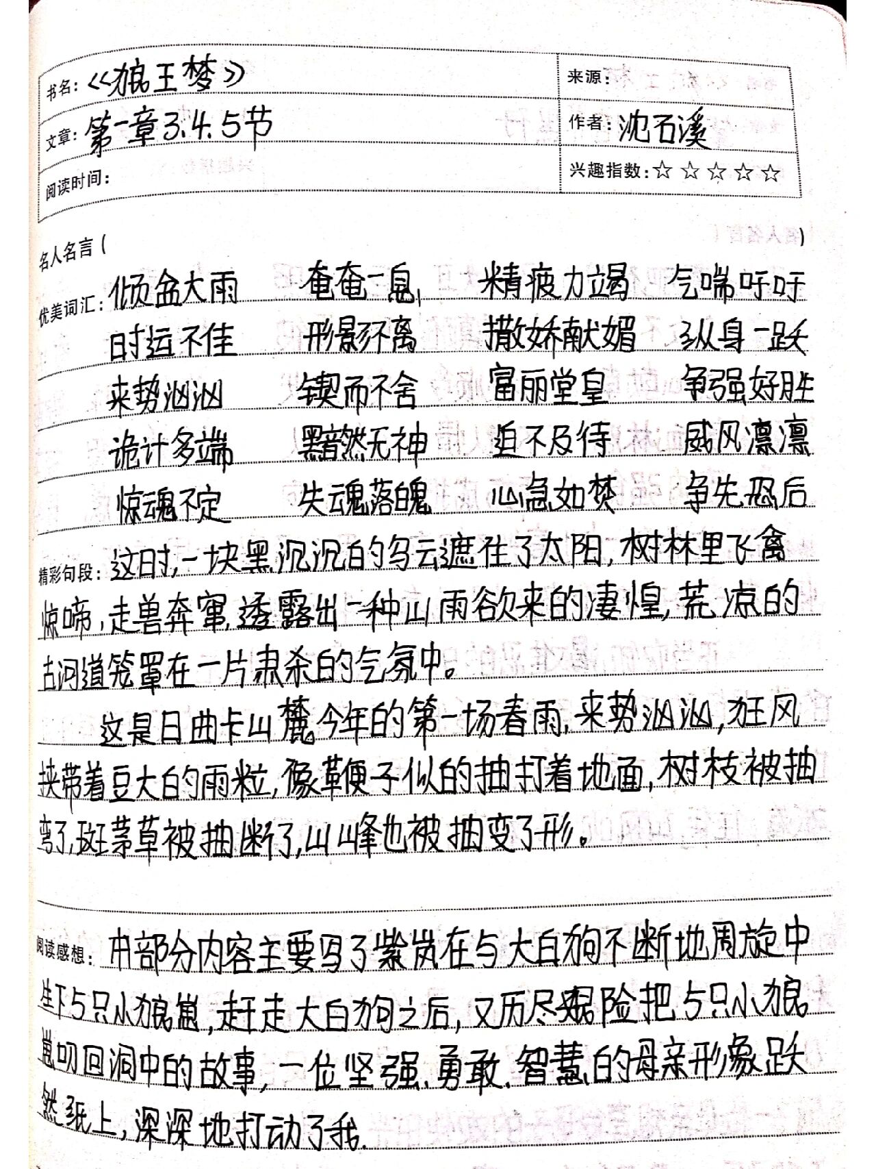 狼王梦小说阅读全文狼王梦全文阅读
