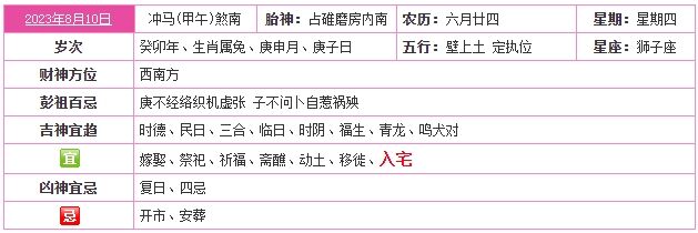 10月黄道吉日查询2023年2023年10月黄道吉日查询-第2张图片
