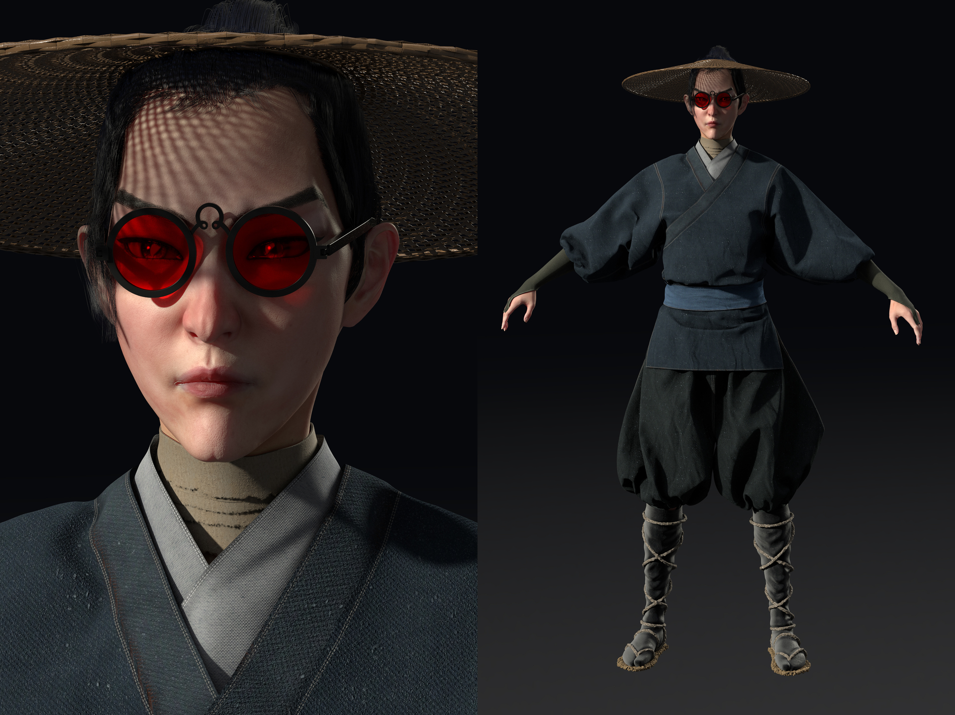 碧眼武士