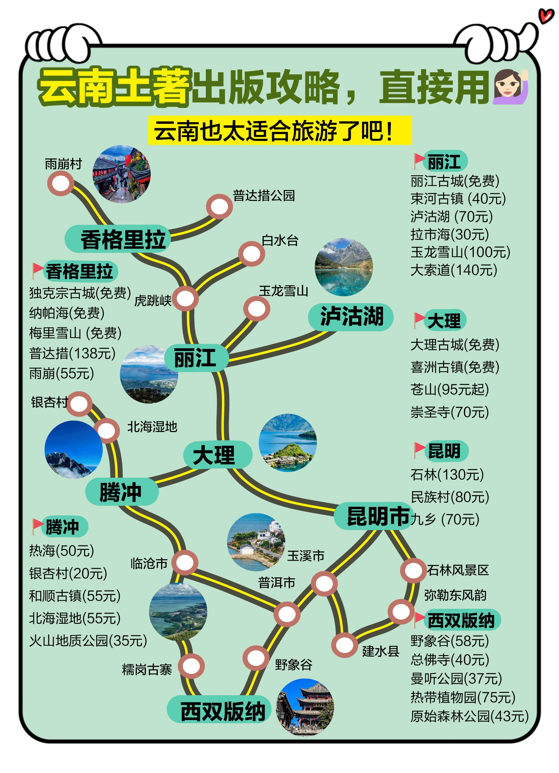 云南机票云南机票攻略