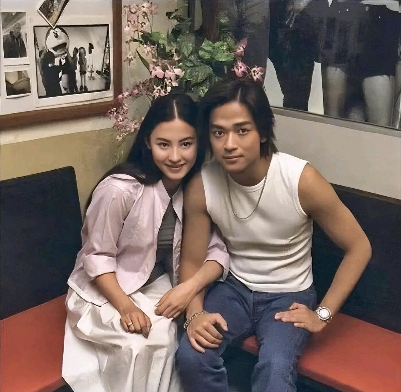 张柏芝主动合照张柏芝合照门，娱乐圈的风波与真相-第2张图片