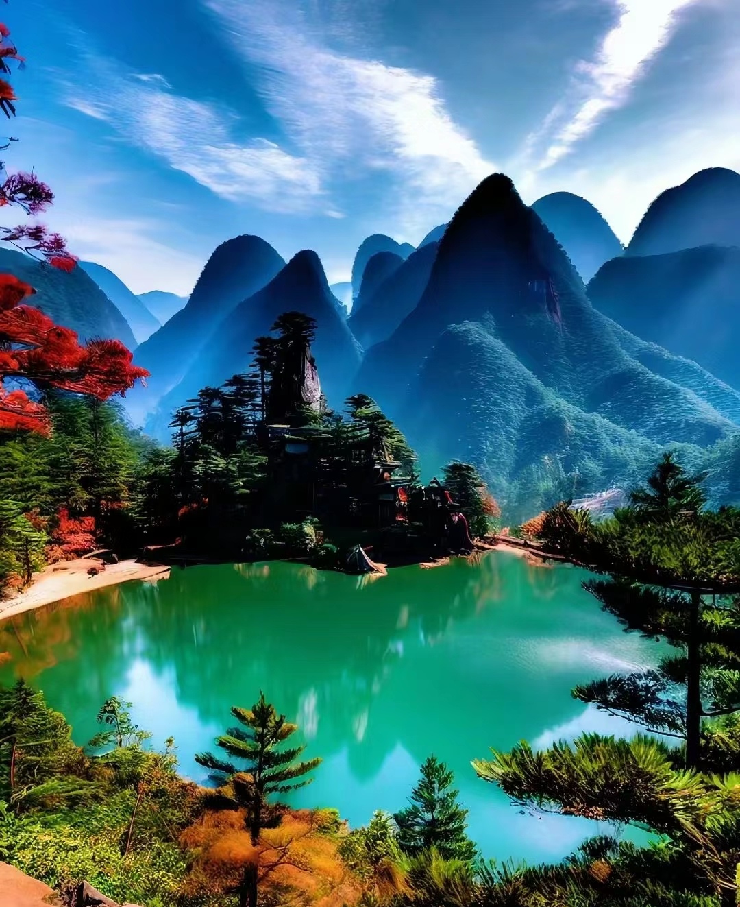 许愿池，心灵寄托与美好愿望的圣地