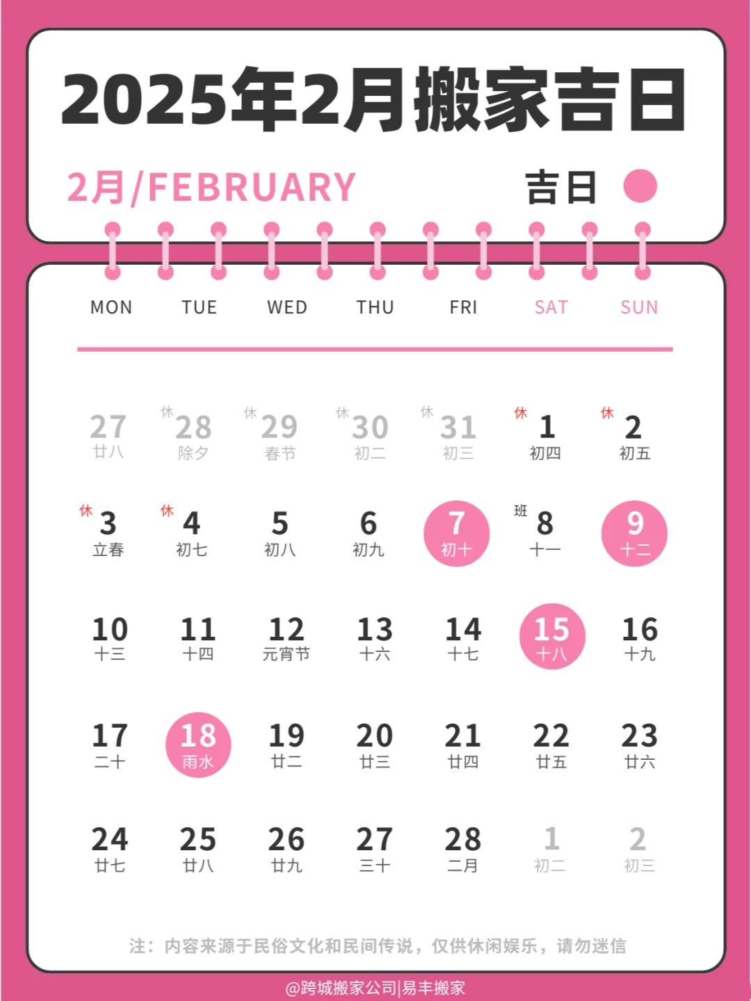 2021年最佳入宅吉日一览表