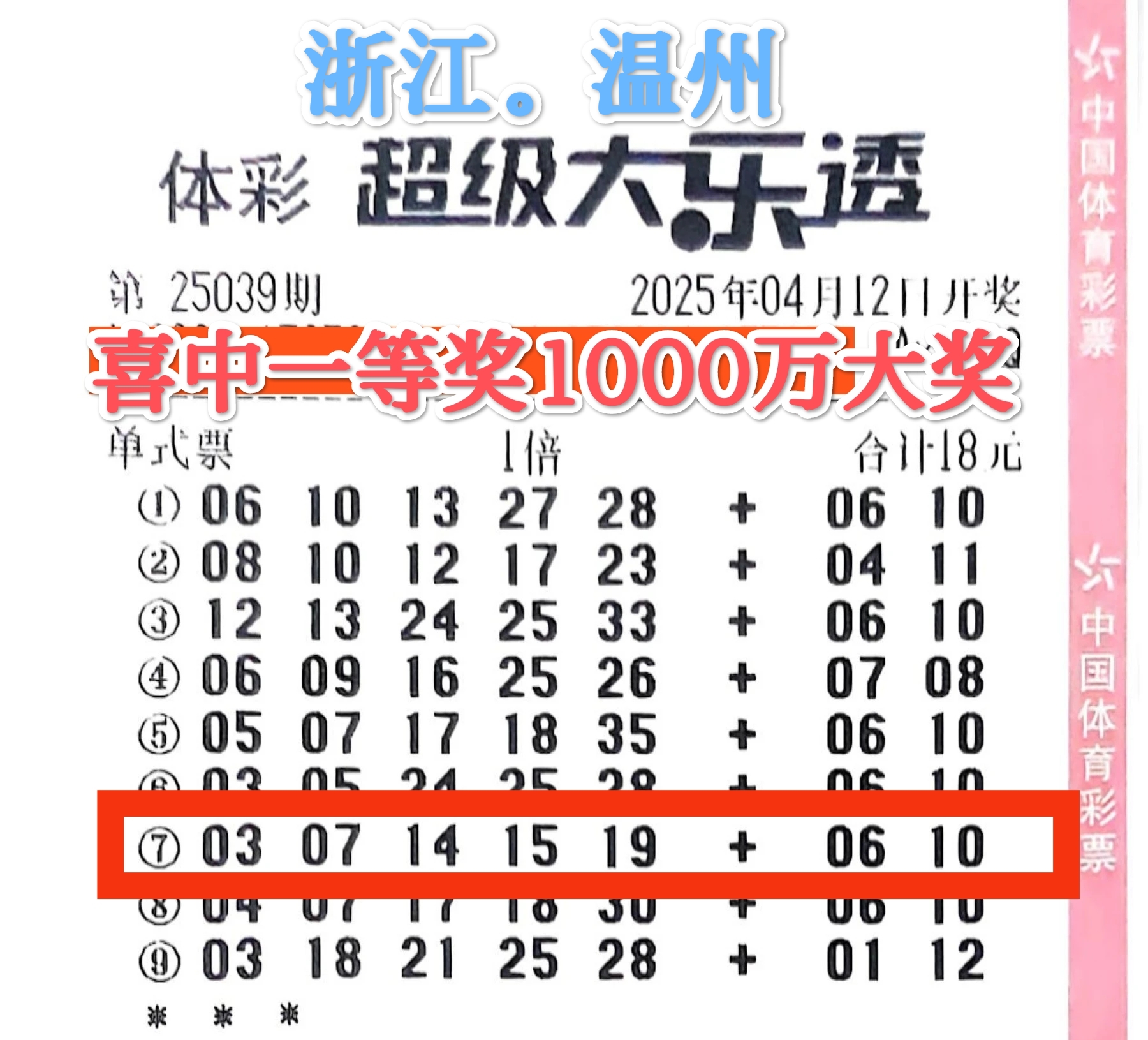大乐透彩票中奖号大乐透彩票中奖号揭晓