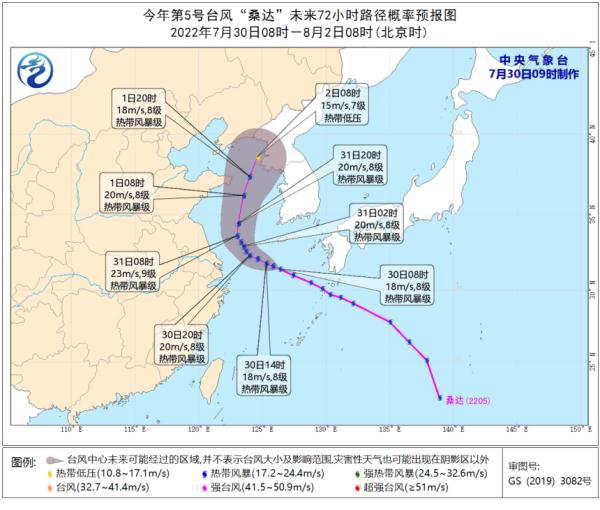 上海台风最新消息2022-第2张图片