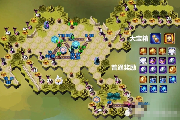 剑与远征迷轨沙洲攻略路线图剑与远征，迷途沙洲的探索之旅-第2张图片