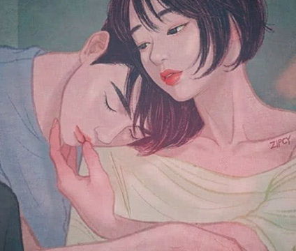 老公亲过你的花园之后，如何回复