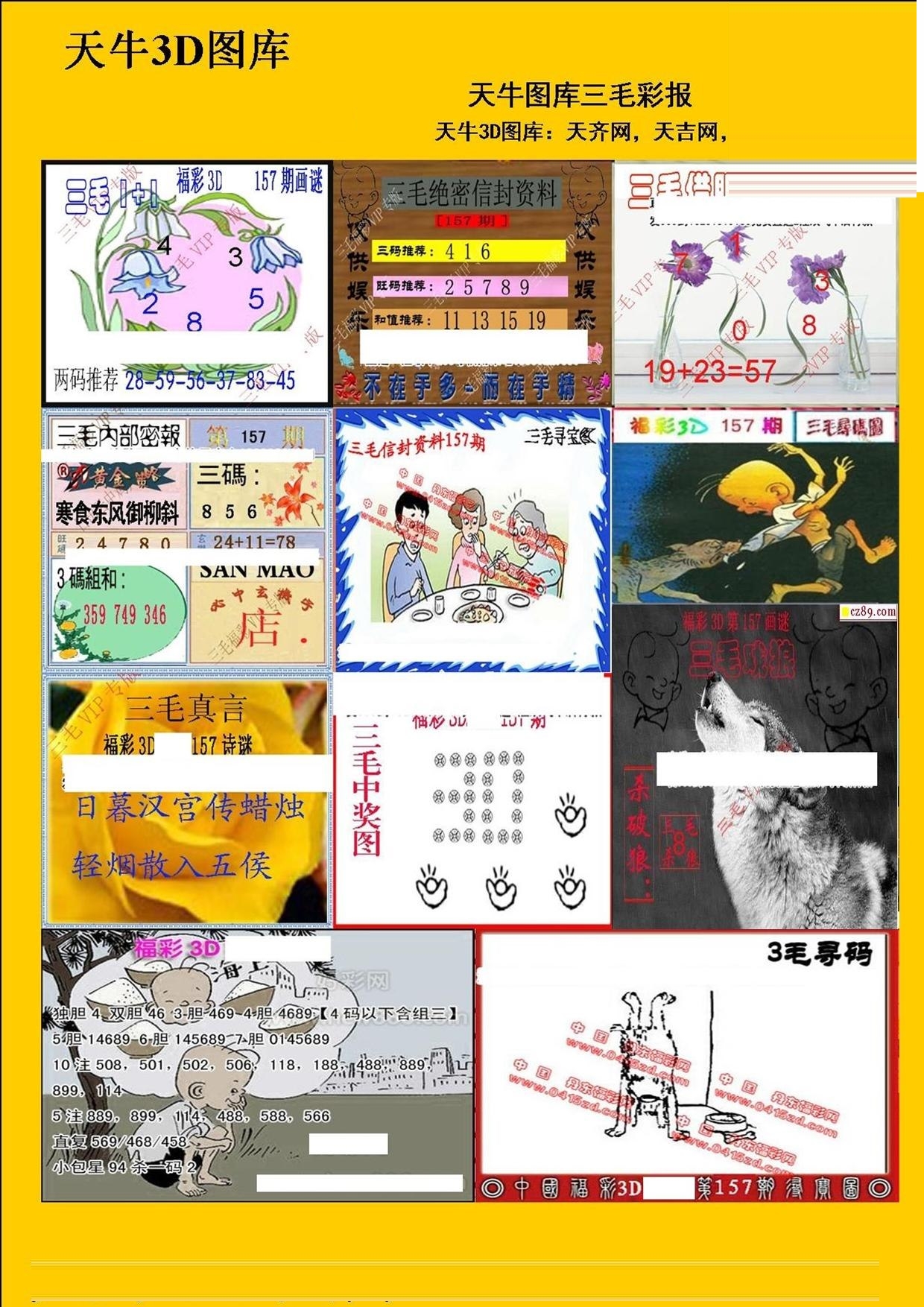 天牛3D图库红五图库汇总