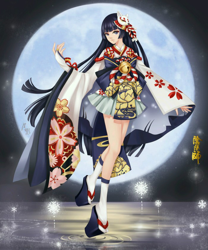 阴阳师雪女御魂搭配阴阳师雪女，神秘而美丽的存在-第2张图片