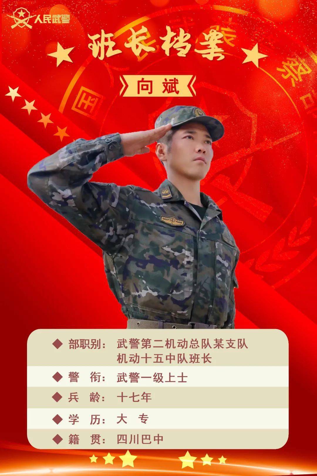 中国帅气武警国产CHINESE武警痞帅图片赏析-第1张图片