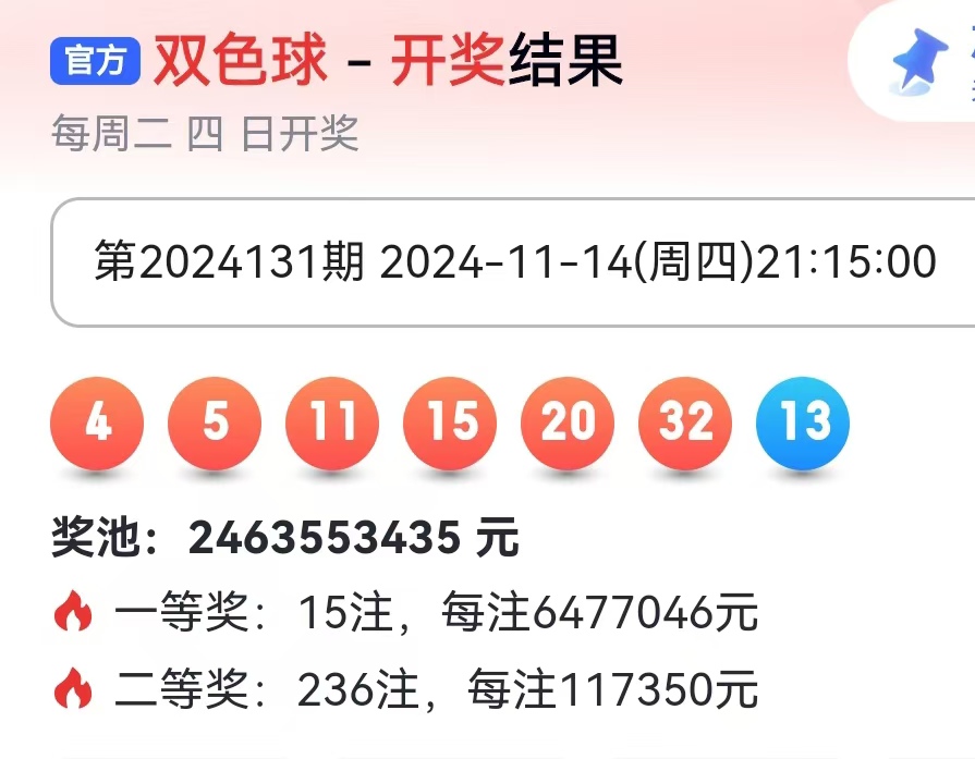 双色球开奖结果是多少号双色球开奖结果是多少-第2张图片