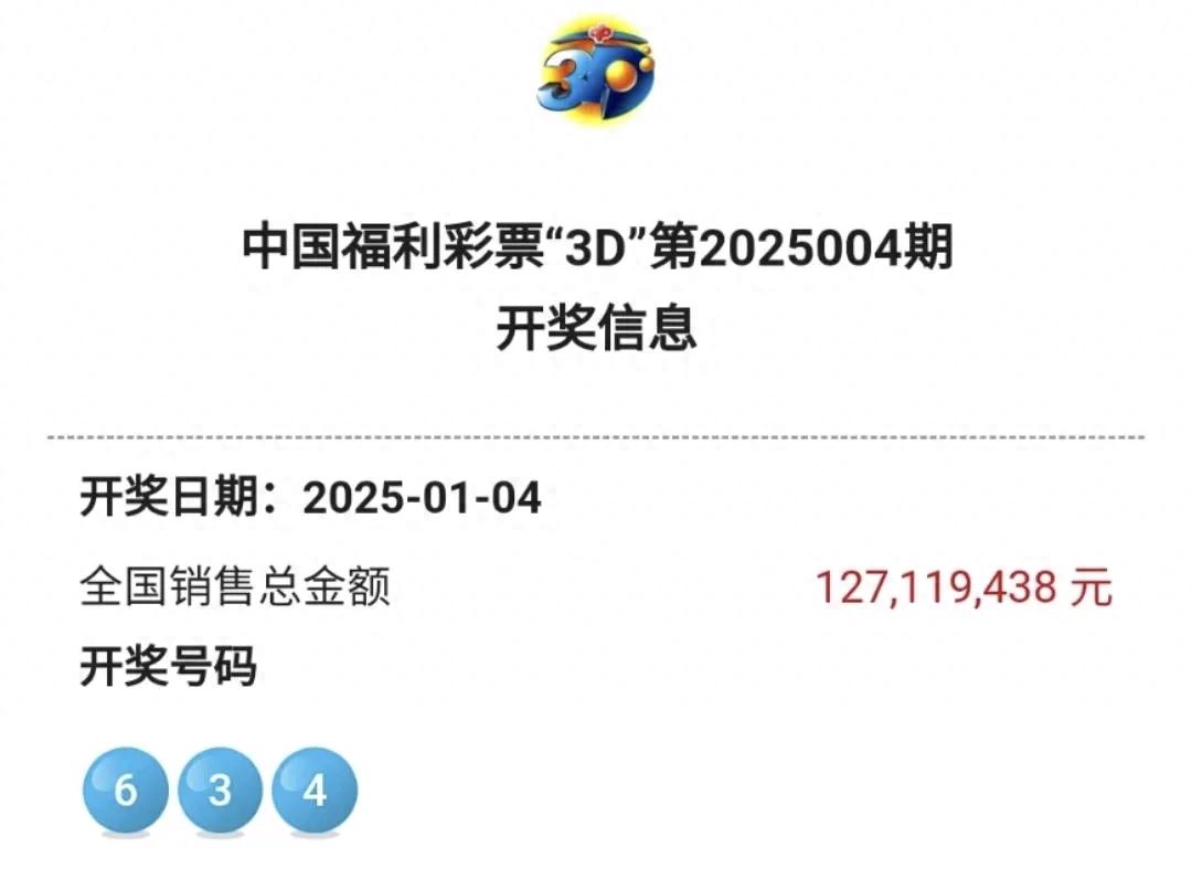 3D试机号今日开机号揭晓