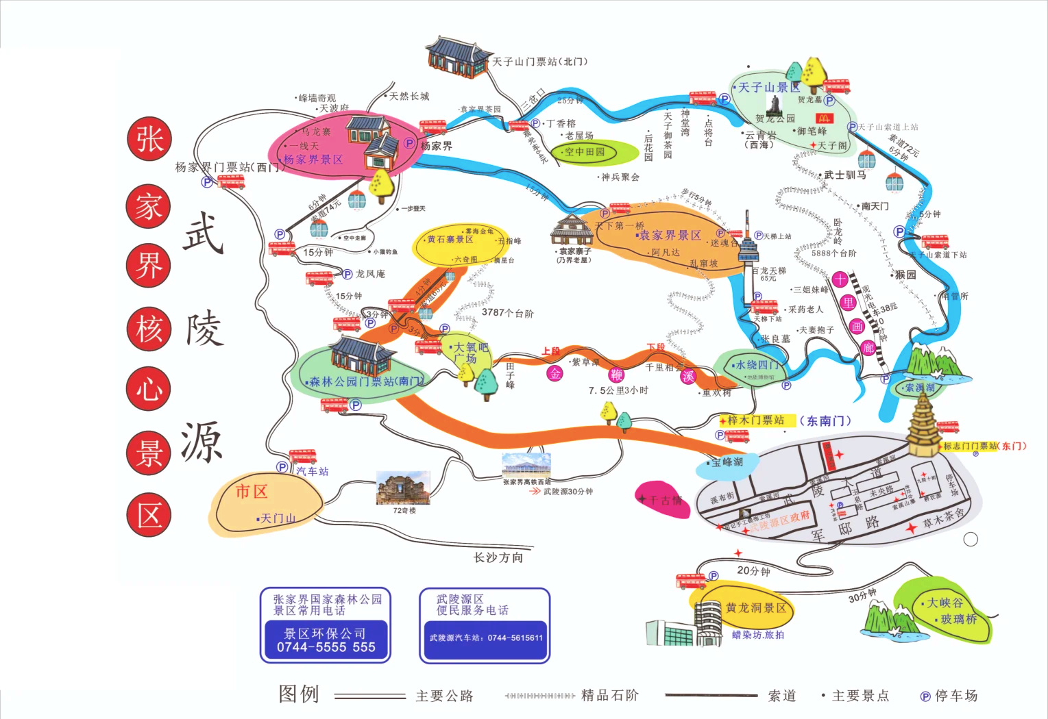北京到张家界自驾游攻略